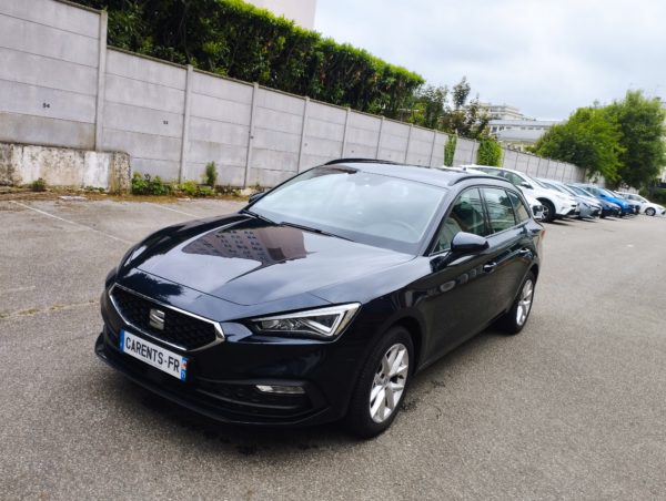 SEAT LEON Hybride Essence SPORTSTOURER Break 1.0 ETSI 110CV DSG Business  TVA récupérable - 02/2022 – 139 082 KM – Image 2