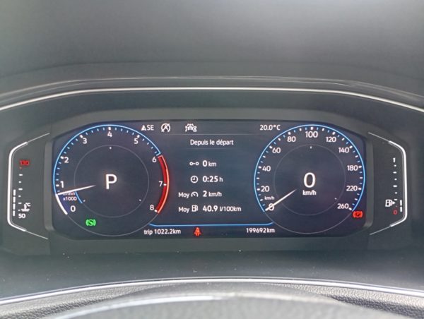 T-ROC Essence 1.5 TSI 150CV EVO CARAT Boite Automatique   03/ 2020 – 199 692 KM – 1ére main - TVA récupérable – Image 12