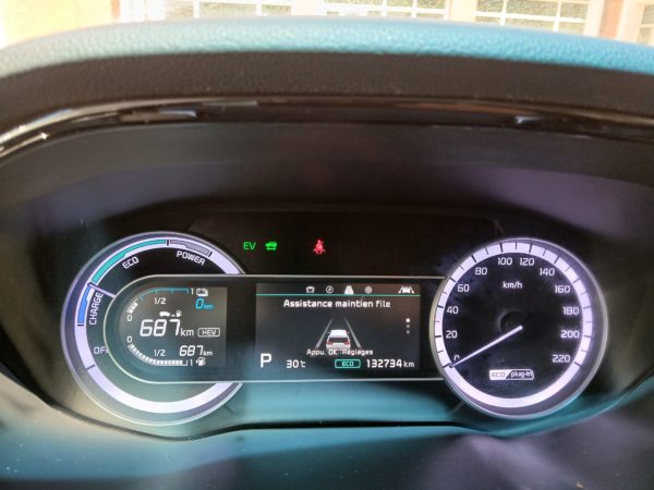 NIRO Hybride Rechargeable 1.6 GDI 141 CV BOITE AUTO – 03/2021 - 132 679 km - TVA récupérable – 1ère main – Image 15