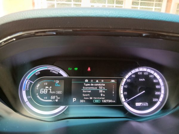 NIRO Hybride Rechargeable 1.6 GDI 141 CV BOITE AUTO – 03/2021 - 132 679 km - TVA récupérable – 1ère main – Image 17