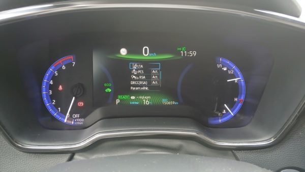 TOYOTA COROLLA TOURING SPORTS BREAK HYBRIDE Essence 122CH Dynamic Business TVA récupérable - 10/2020 – 150 659 KM – 1ère MAIN – Image 18