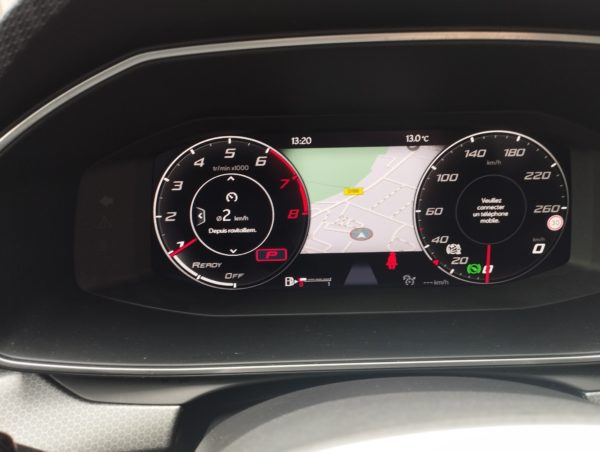 SEAT LEON Hybride Essence SPORTSTOURER Break 1.0 ETSI 110CV DSG Business  TVA récupérable - 02/2022 – 139 082 KM – Image 20