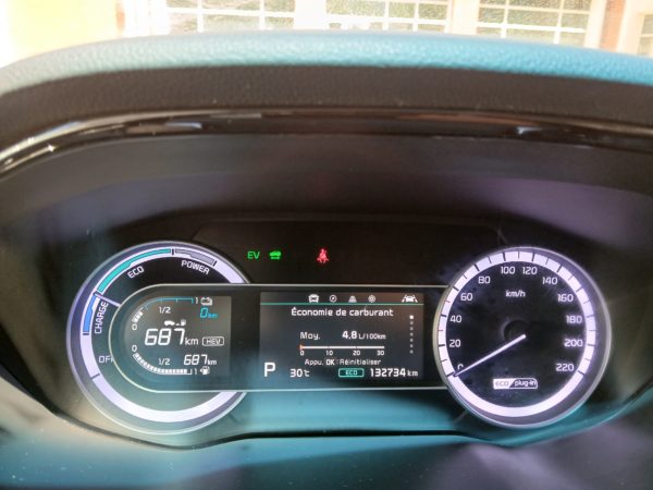 NIRO Hybride Rechargeable 1.6 GDI 141 CV BOITE AUTO – 03/2021 - 132 679 km - TVA récupérable – 1ère main – Image 20