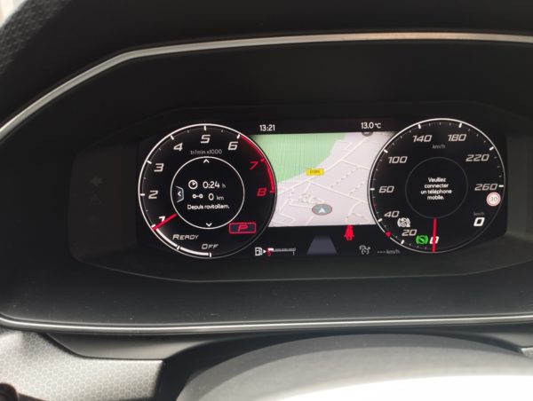 SEAT LEON Hybride Essence SPORTSTOURER Break 1.0 ETSI 110CV DSG Business  TVA récupérable - 02/2022 – 139 082 KM – Image 21