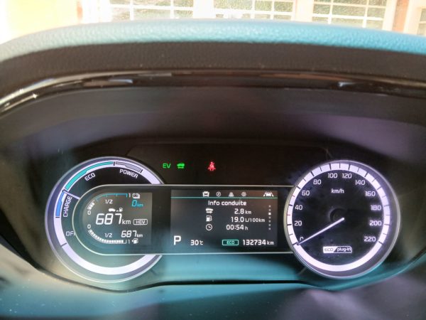 NIRO Hybride Rechargeable 1.6 GDI 141 CV BOITE AUTO – 03/2021 - 132 679 km - TVA récupérable – 1ère main – Image 22