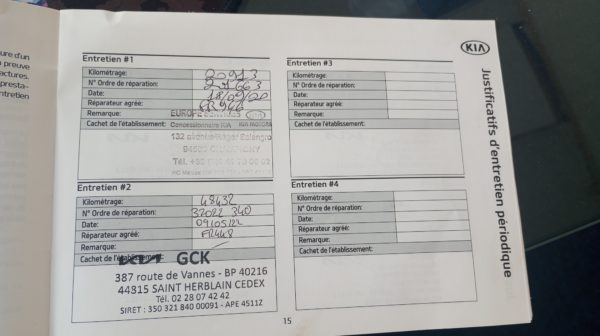 KIA NIRO Hybride 1.6 GDI 105ch ISG ACTIVE - DCT6 Boite - Auto  07/2019 – 146 253 KM – 1 ère MAIN - TVA récupérable – Image 31