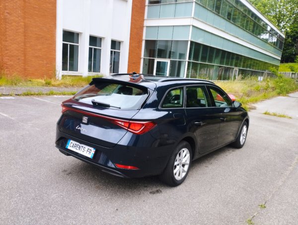 SEAT LEON Hybride Essence SPORTSTOURER Break 1.0 ETSI 110CV DSG Business  TVA récupérable - 02/2022 – 139 082 KM – Image 5