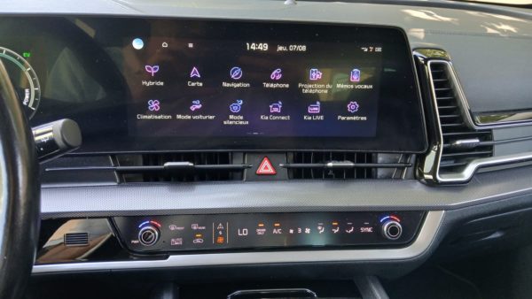 KIA SPORTAGE 230 CH Hybride Essence 1.6 T-GDI ISG Boite Auto BVA6 Design - 1ére main - TVA récupérable – 09/2022 – 174 080 km – Image 18