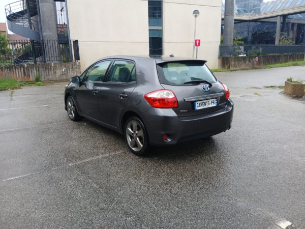 TOYOTA AURIS HYBRIDE Essence 136H LOUNGE – Boite Auto - 04/2012 – 169 427 km – Image 4