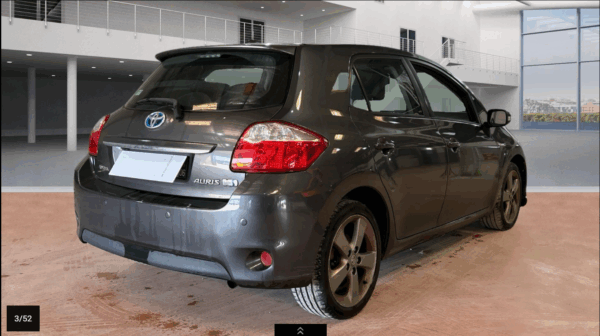 TOYOTA AURIS HYBRIDE Essence 136H LOUNGE  04/2012 – 168 694 km – 1 ère MAIN – Image 5