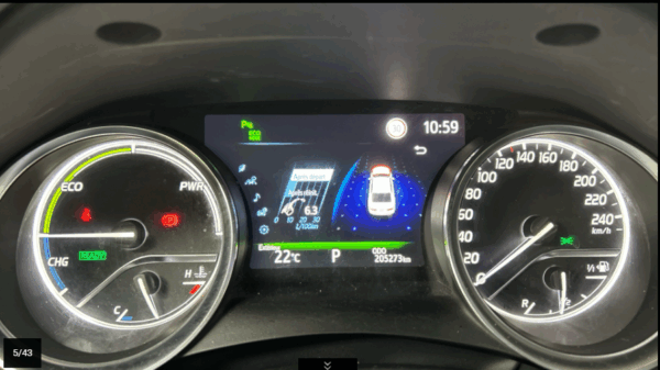 CAMRY HYBRIDE PRO  218 CV 2WD DYNAMIC BUSINESS –  TVA récupérable - 11/2019 – 205 273 km – 1 ère MAIN – Image 8