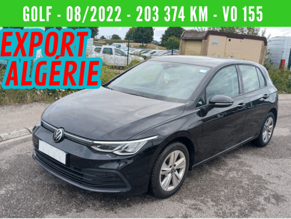 GOLF 8 Essence 1.0 TSI OPF 110 CV Boite Manuelle BVM6 Life Business - 1ére main - TVA récupérable – 08/2022 – 203 700 km
