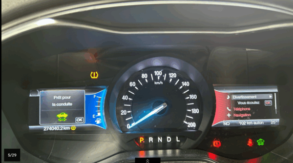 MONDEO Hybride Essence 2.0 L 187ch BOITE AUTO BVA6 TITANIUM  05/2019 – 274 040 km - 1ère main - TVA récupérable – Image 7