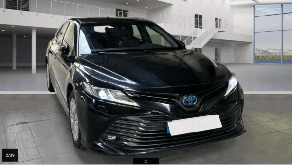 CAMRY HYBRIDE PRO  218 CV 2WD DESIGN  07/2021 – 265 905 km – 1 ère MAIN – VO 168 – Image 3