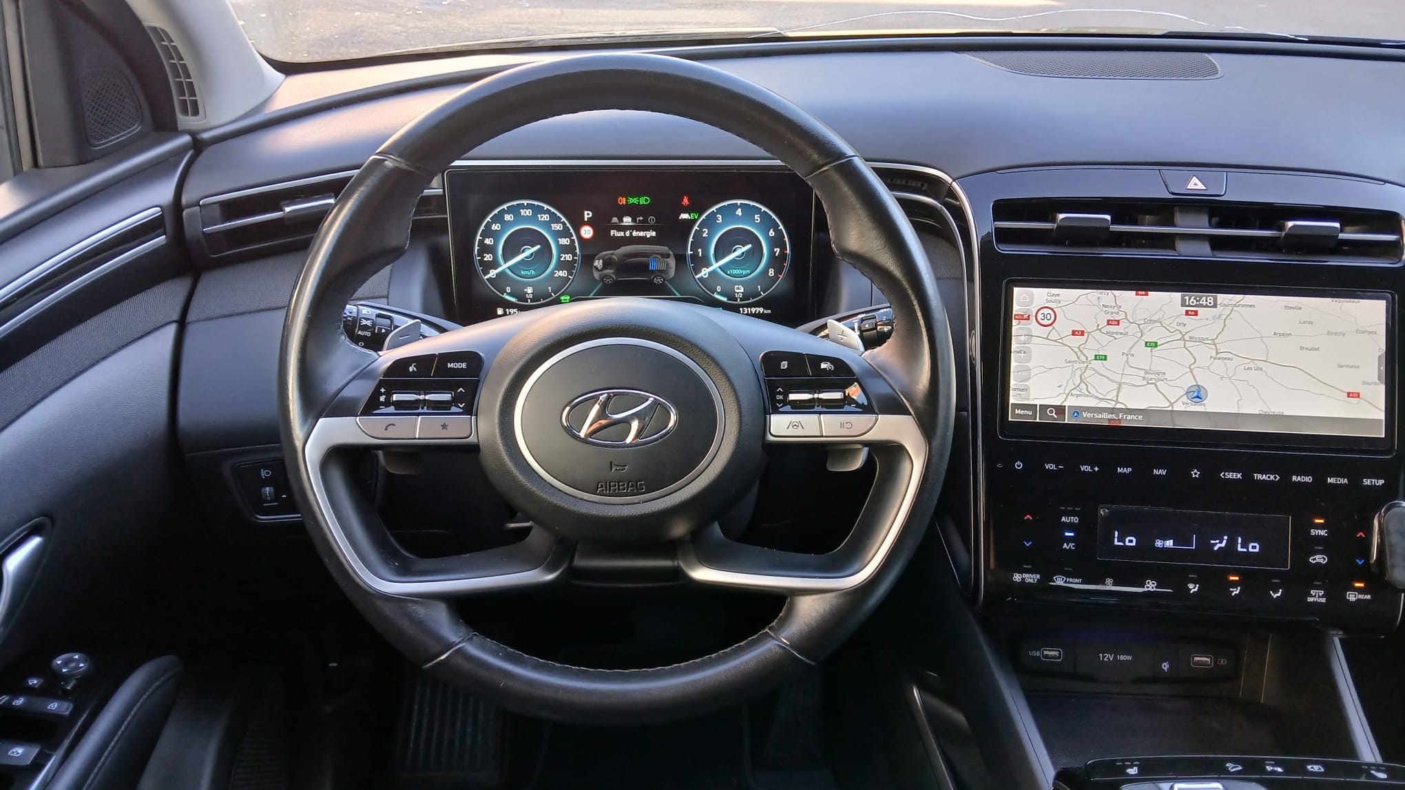 TUCSON HYBRIDE Essence 1.6 T-GDI 230 CV BOITE AUTO finition CRÉATIVE 01/2023 - 131 979 km - TVA récupérable - 1ère main – Image 14