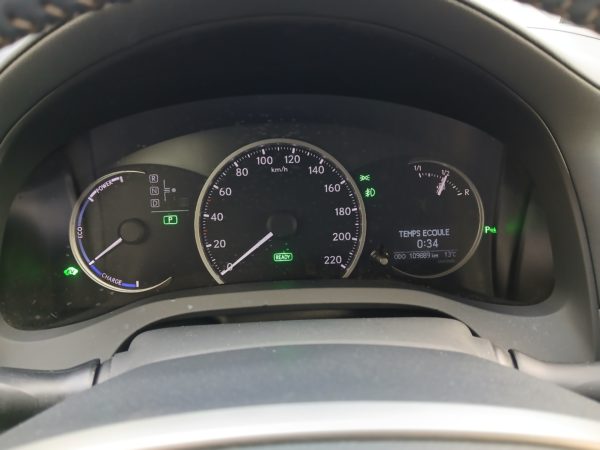 LEXUS Ct 200H HYBRIDE Essence 136CV SENSATION  09/2012 -109 889 km - 1 ère MAIN – VO 201 – Image 15
