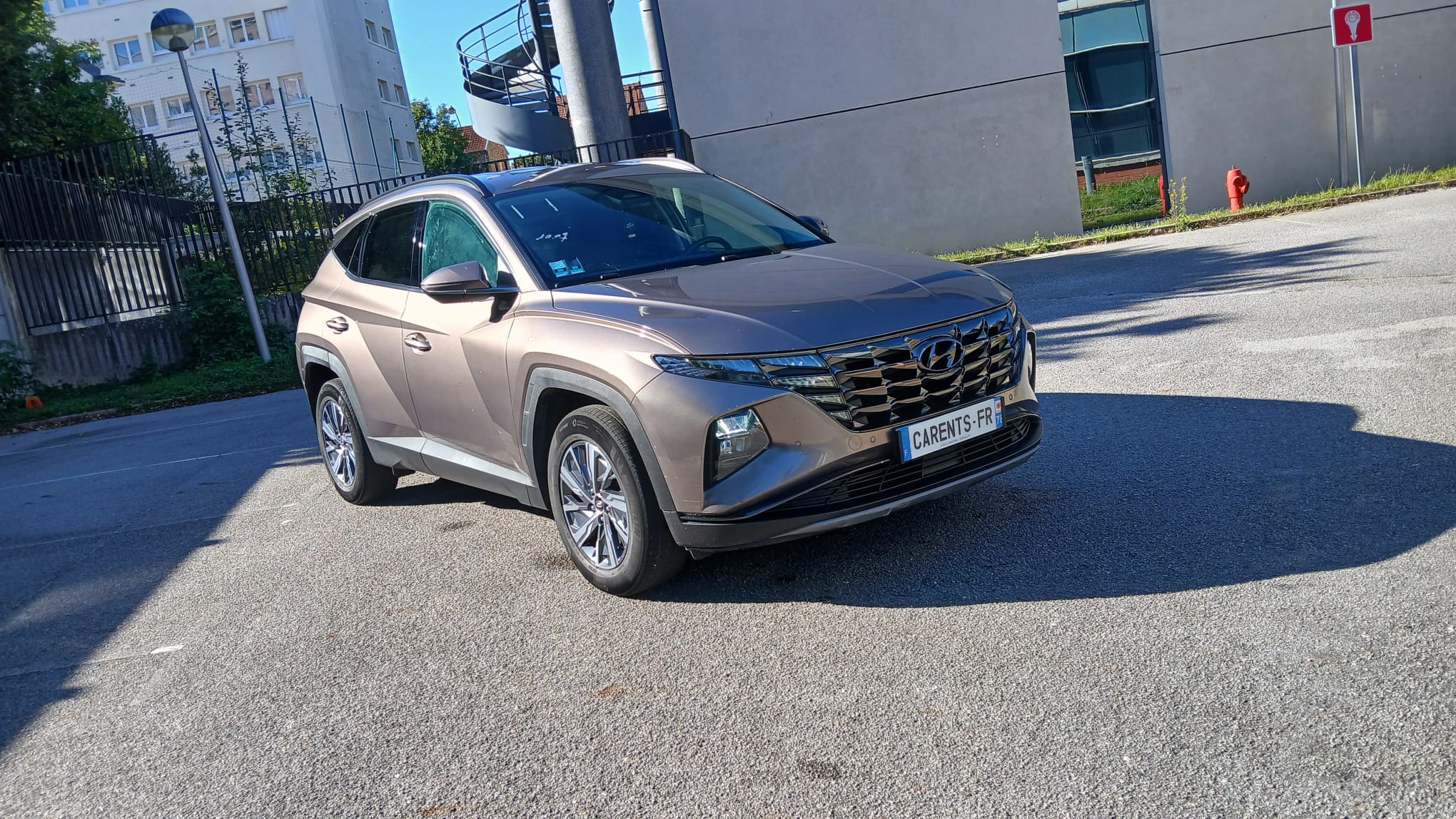 TUCSON HYBRIDE Essence 1.6 T-GDI 230 CV BOITE AUTO finition CRÉATIVE 01/2023 - 131 979 km - TVA récupérable - 1ère main – Image 3