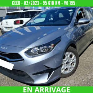 KIA CEED SW BREAK Hybride Essence 1.5 T-GDi 160 ISG Active Business DCT7 02/2023 – 95 610 km – 1ère main – TVA récupérable - VO 195