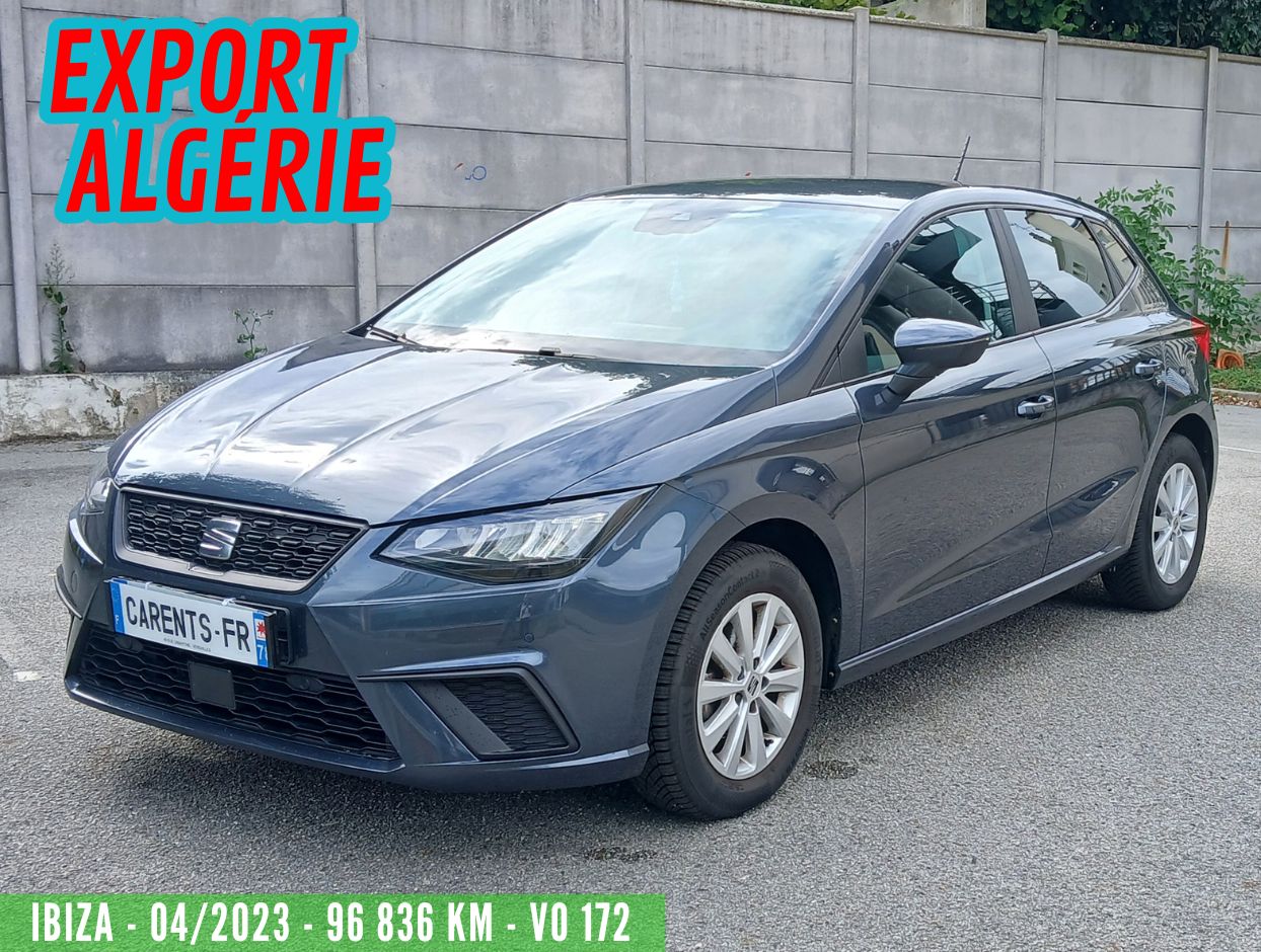 SEAT IBIZA 1.0 TSI 95 CV essence manuelle Style Business  04/2023 – 96 836 km – 1ère main - Possibilité d’exportation