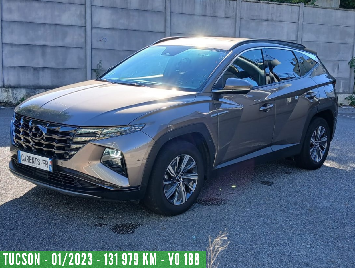 TUCSON HYBRIDE Essence 1.6 T-GDI 230 CV BOITE AUTO finition CRÉATIVE 01/2023 - 131 979 km - TVA récupérable - 1ère main