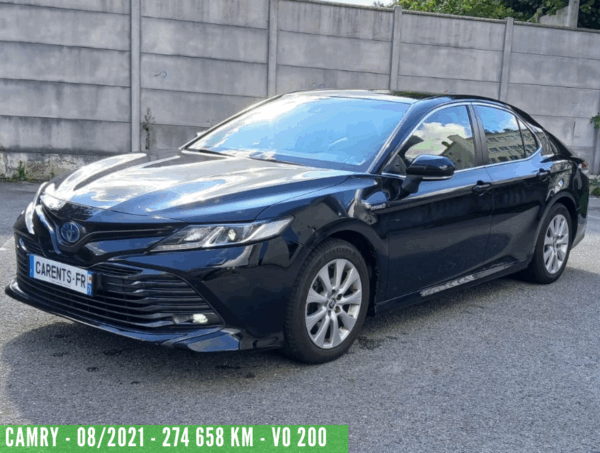 CAMRY HYBRIDE PRO  218 CV 2WD DYNAMIC BUSINESS –  08/2021 – 274 658 km - TVA récupérable - 1 ère MAIN - VO 200