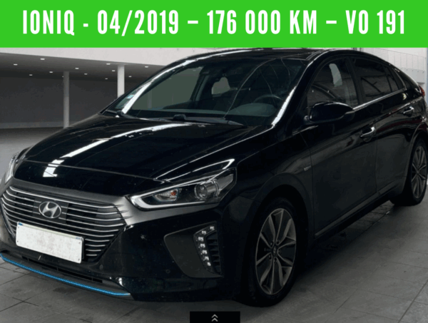 Hyundai IONIQ Hybride Essence 141CH CREATIVE  Boite Auto - 04/2019 - 176 000 km