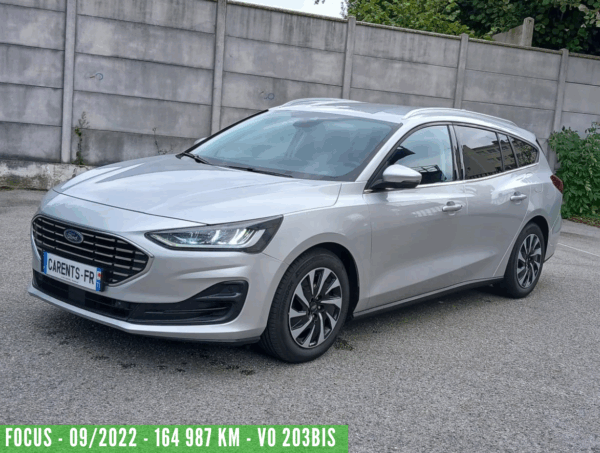 FORD FOCUS SW Essence 1.0 l Flexi MHEV 125ch-6CV Titanium X Busin PSHIFT VP BOITE AUTOMATIQUE  09/2022 – 164 987 km - 1ère main - TVA récupérable VO 203Bis