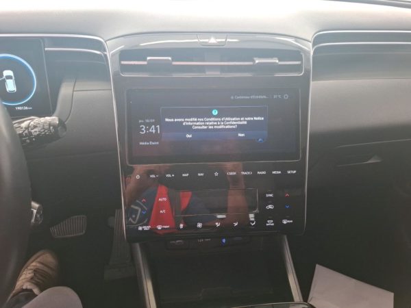 TUCSON HYBRID ESSENCE 1.6 T-GDI "Toutes Options" - 230CV BVA6  BUSINESS - 10/2021 – 190 126 km - 1ère main - TVA récupérable – VO 218 – Image 9