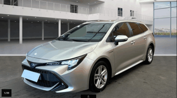 COROLLA TOURING SPORTS BREAK HYBRIDE Essence 122 CH Dynamic  12/2021 – 191 638 km - TVA récupérable - 1ère main - VO 220 – Image 2