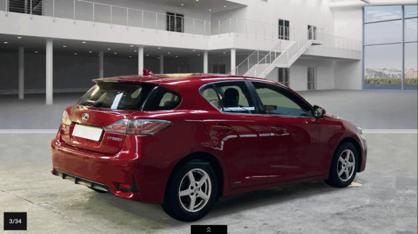 LEXUS Ct 200H HYBRIDE Essence BUSINESS 03/2016 - 132 674 km - 1 ère MAIN – VO 219 – Image 4