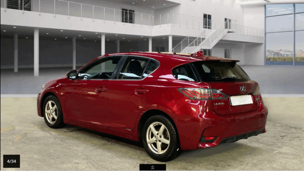 LEXUS Ct 200H HYBRIDE Essence BUSINESS 03/2016 - 132 674 km - 1 ère MAIN – VO 219 – Image 5