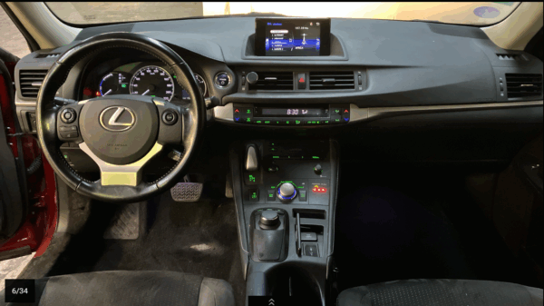 LEXUS Ct 200H HYBRIDE Essence BUSINESS 03/2016 - 132 674 km - 1 ère MAIN – VO 219 – Image 7