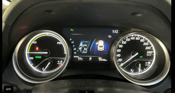 CAMRY HYBRIDE PRO  218 CV 2WD DYNAMIC BUSINESS  01/2020 – 270 720 km - TVA récupérable - 1 ère MAIN - VO 215 – Image 9