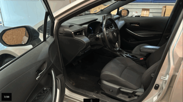 COROLLA TOURING SPORTS BREAK HYBRIDE Essence 122 CH Dynamic  12/2021 – 191 638 km - TVA récupérable - 1ère main - VO 220 – Image 10