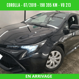 COROLLA BERLINE Hybride Essence 122H ACTIVE 07/2019 - 198 395 km -TVA récupérable -1ère main - VO 213