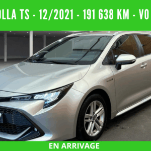 COROLLA TOURING SPORTS BREAK HYBRIDE Essence 122 CH Dynamic  12/2021 – 191 638 km - TVA récupérable - 1ère main - VO 220