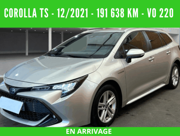 COROLLA TOURING SPORTS BREAK HYBRIDE Essence 122 CH Dynamic  12/2021 – 191 638 km - TVA récupérable - 1ère main - VO 220