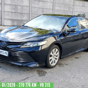 CAMRY HYBRIDE PRO  218 CV 2WD DYNAMIC BUSINESS  01/2020 – 270 776 km - TVA récupérable - 1 ère MAIN - VO 215
