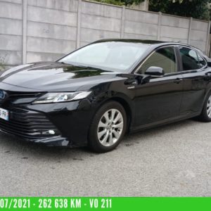 CAMRY HYBRIDE PRO  218 CV 2WD DYNAMIC BUSINESS  07/2021 – 262 638 km - TVA récupérable - 1 ère MAIN - VO 211