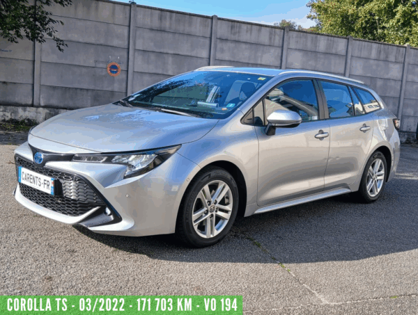 COROLLA TOURING SPORTS BREAK HYBRIDE Essence 184CH Dynamic Business  03/2022 – 171 703 km – TVA récupérable - 1ère main – VO 194