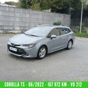 COROLLA TOURING SPORTS BREAK HYBRIDE Essence 122 CH Dynamic Business  06/2022 – 167 972 km - TVA récupérable - 1ère main - VO 212
