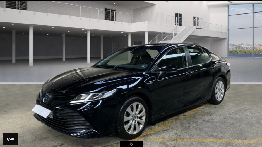CAMRY HYBRIDE PRO 218 CH 2WD DYNAMIC BUSINESS BOITE AUTO 09/2020 – 204 477 km - TVA récupérable - 1 ère MAIN - VO 232 – Image 2