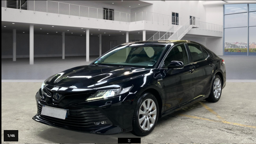 CAMRY HYBRIDE PRO 218 CH 2WD DYNAMIC BUSINESS BOITE AUTO 03/2021 – 229 227 km - TVA récupérable - 1 ère MAIN - VO 233 – Image 2