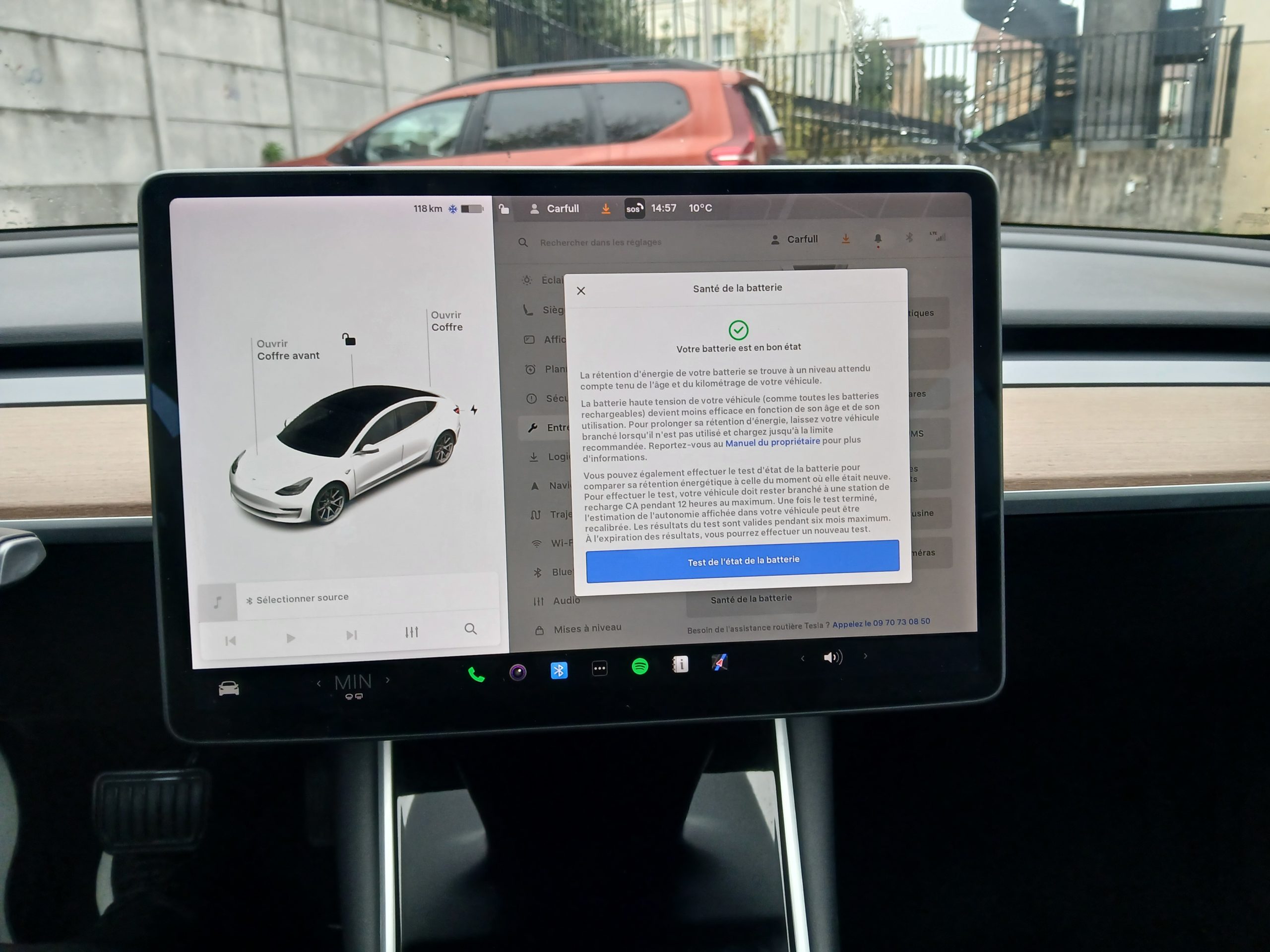 TESLA MODEL 3 Standard Range Plus RWD - 09/2019 – 146 343 km - 1ère main - VO 247 – Image 15