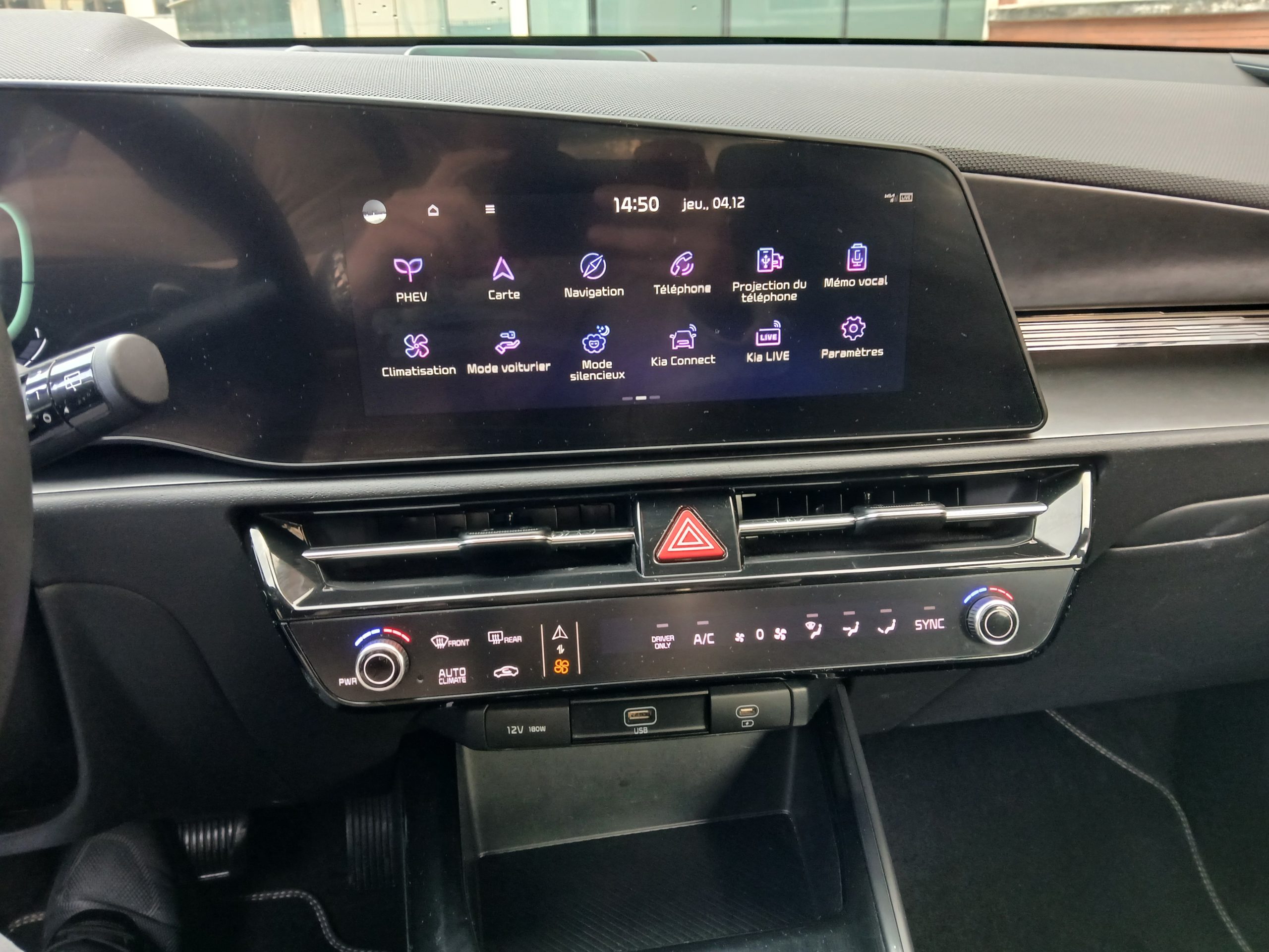 NIRO Hybride Rechargeable 1.6 GDI 183 CH BOITE AUTO PHEV DCT6 ACTIVE 02/2023 – 104 671 km - TVA récupérable – 1ère main – VO 250 – Image 16