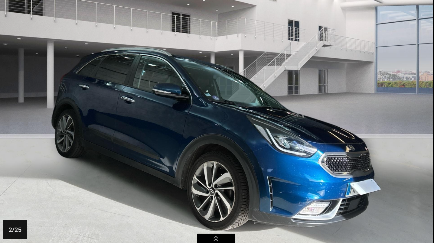 NIRO Hybride Rechargeable 1.6 GDI PLUG-IN 141 CV BOITE AUTO ACTIVE 07/2019 - 158 925 km - 1ère main - VO 228 – Image 3