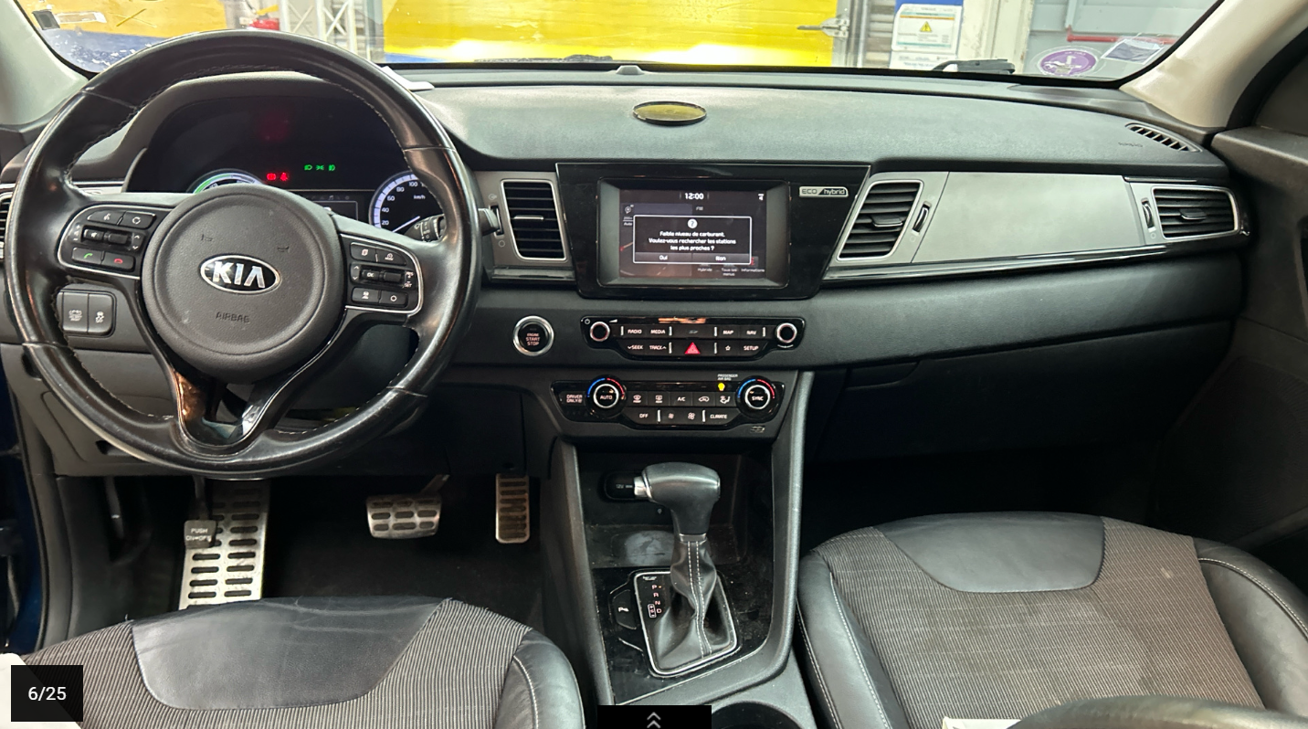 NIRO Hybride Rechargeable 1.6 GDI PLUG-IN 141 CV BOITE AUTO ACTIVE 07/2019 - 158 925 km - 1ère main - VO 228 – Image 7