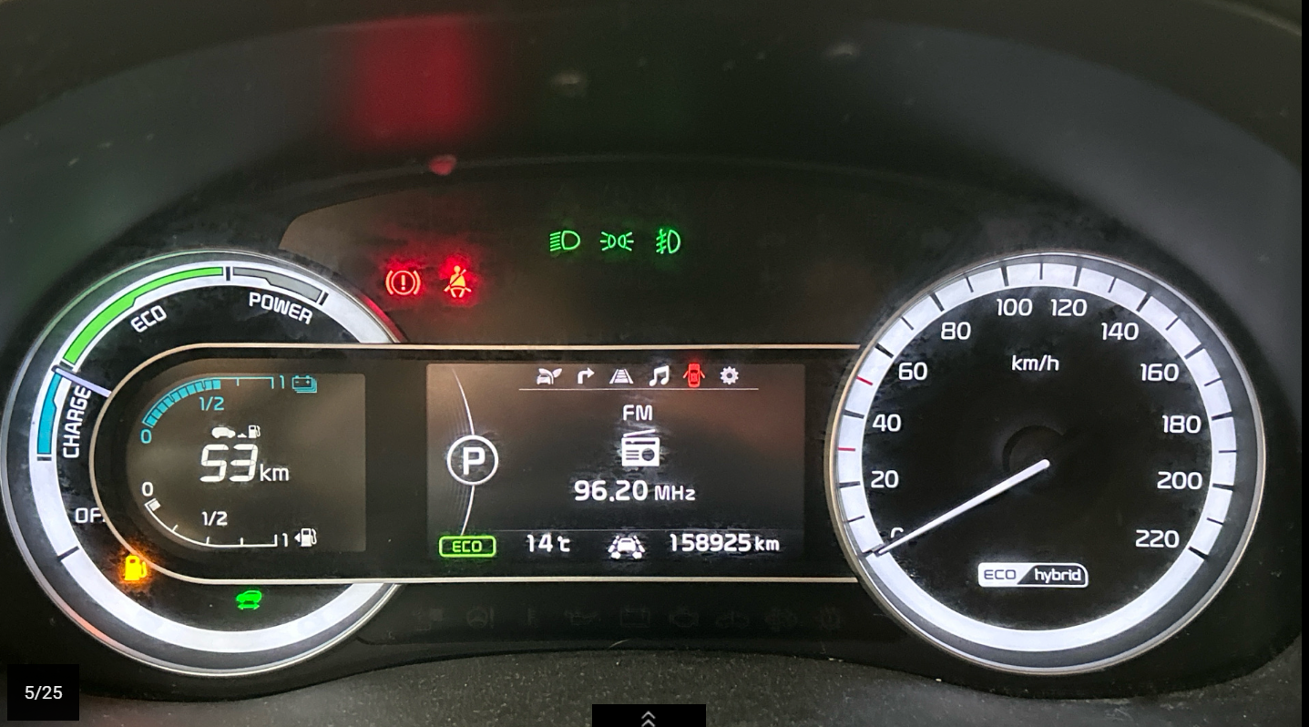NIRO Hybride Rechargeable 1.6 GDI PLUG-IN 141 CV BOITE AUTO ACTIVE 07/2019 - 158 925 km - 1ère main - VO 228 – Image 8