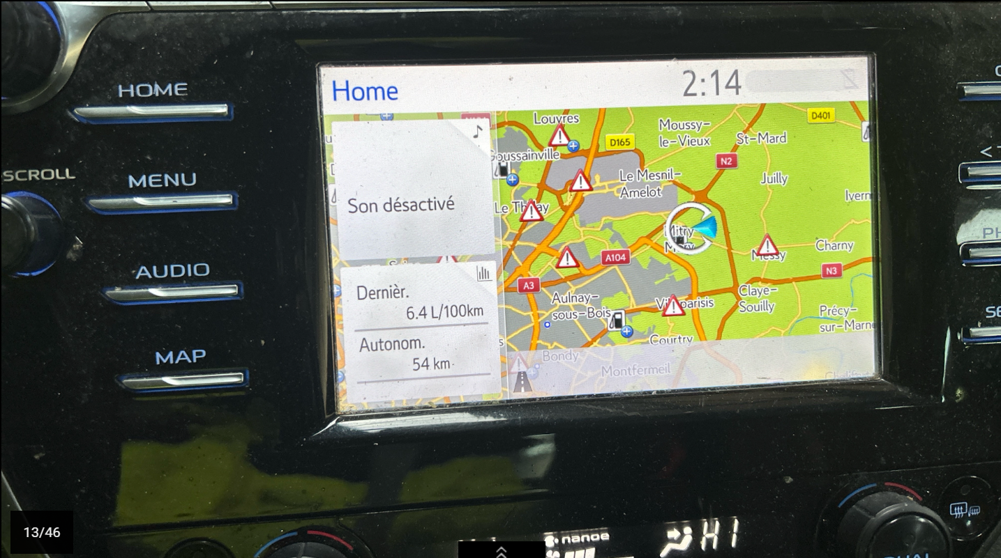 CAMRY HYBRIDE PRO 218 CH 2WD DYNAMIC BUSINESS BOITE AUTO 04/2021 – 173 114 km - TVA récupérable - 1 ère MAIN - VO 236 – Image 10