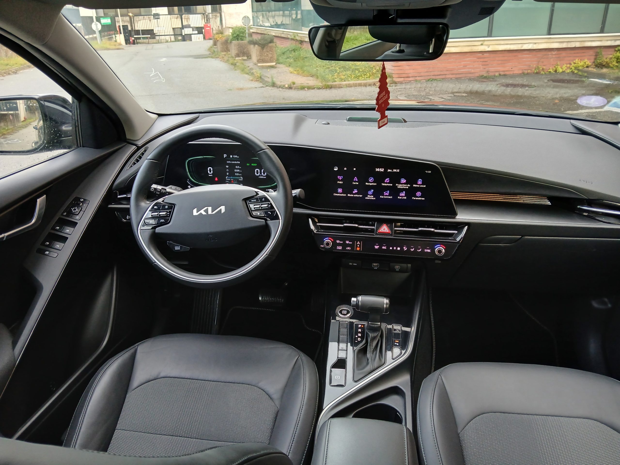 NIRO Hybride Rechargeable 1.6 GDI 183 CH BOITE AUTO PHEV DCT6 ACTIVE 02/2023 – 104 671 km - TVA récupérable – 1ère main – VO 250 – Image 11